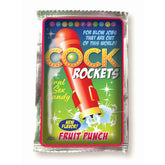 Cock Rockets Fruit Punch – Flavored Oral Candy 15 Grams Default Title Edible
